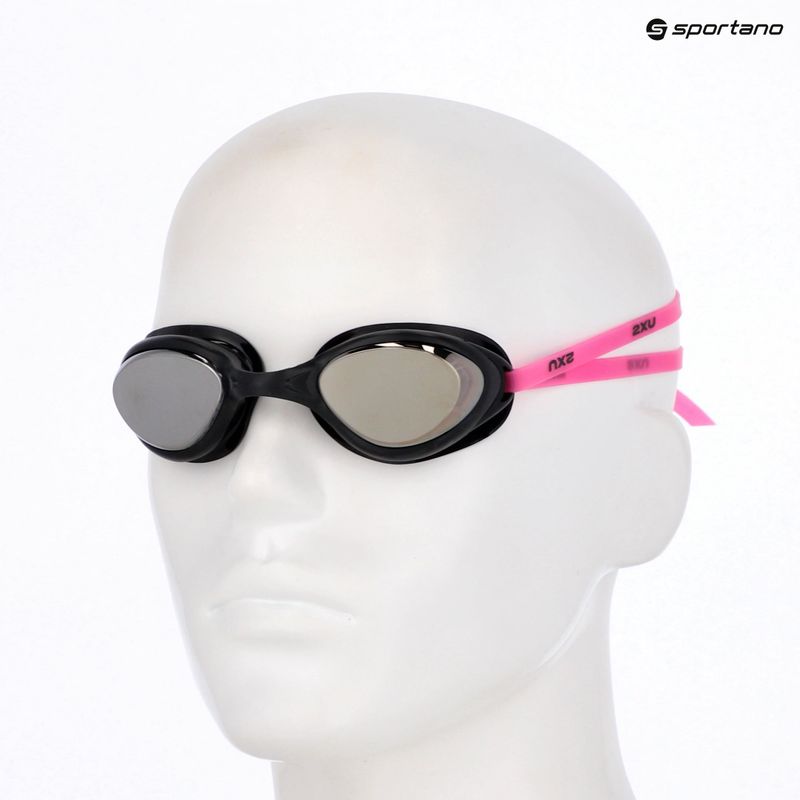 Plavecké okuliare 2XU Propel Swim punk pink/mirror 8