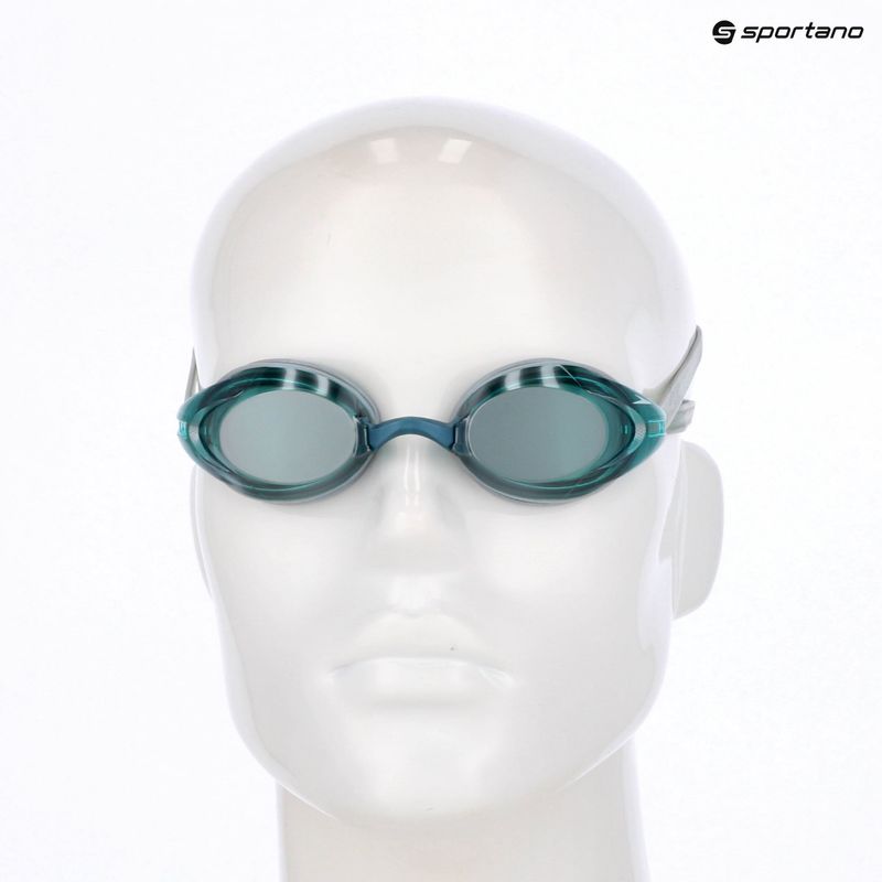 Plavecké okuliare Speedo Vanquisher 3.0 Mirror Ltd storm green/grey/emerald matte mirror ltd 6