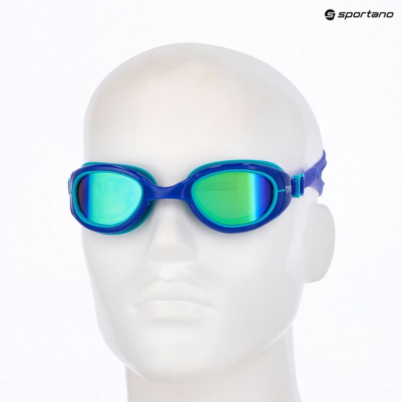 Plavecké okuliare TYR Special Ops 2.0 Mirrored royal / aqua 3
