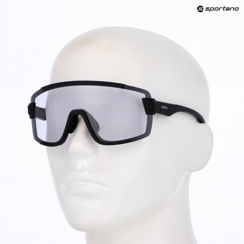 Slnečné okuliare Smith Wildcat matte black/photochromic clear to gray/clear 3