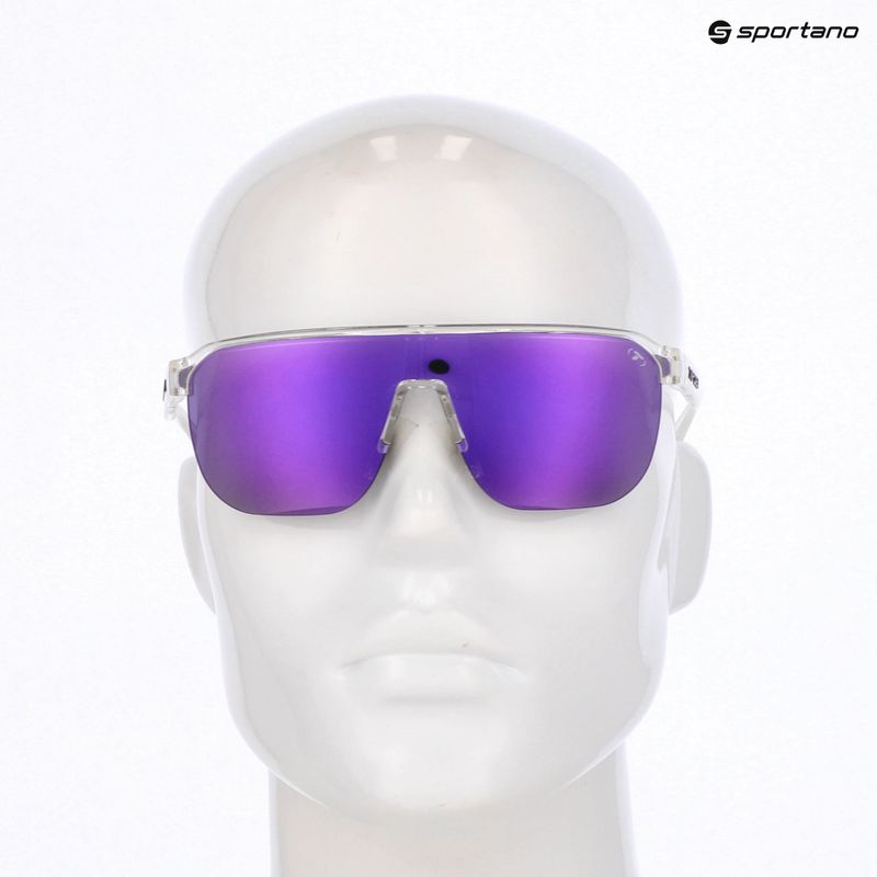 Slnečné okuliare Tifosi Sanctum SL crystal clear/smoke purple mirror ar 4