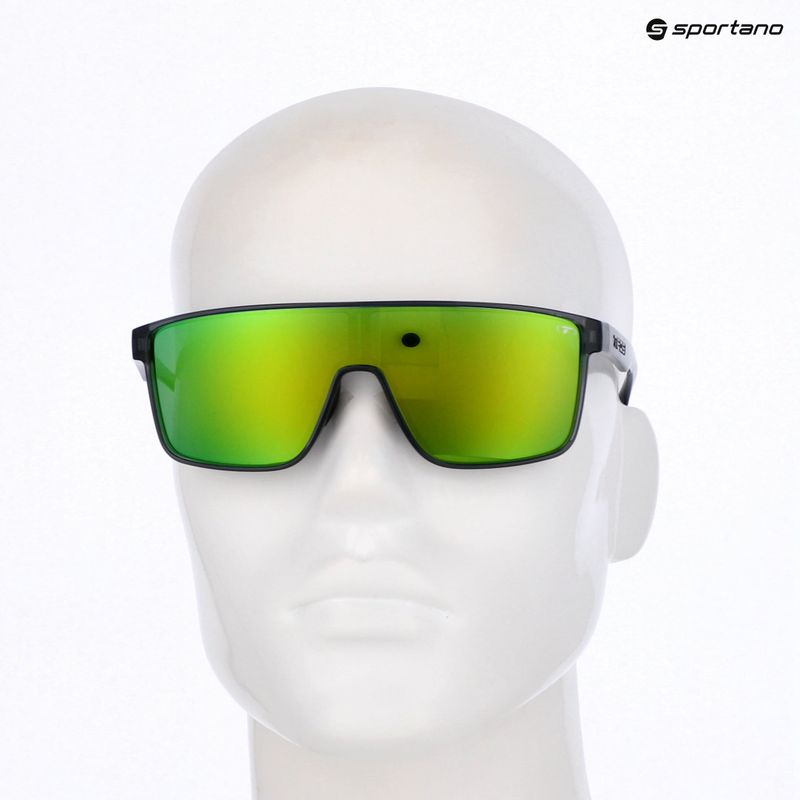 Polarizačné slnečné okuliare Tifosi Sanctum Polarized crystal smoke/green mirror 5