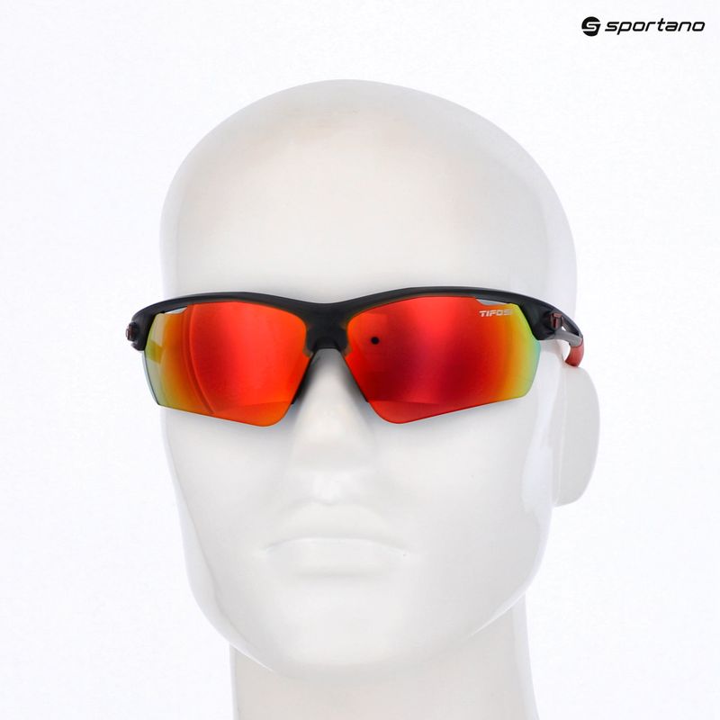 Slnečné okuliare Tifosi Navar FC satin vapor/smoke red mirror 5
