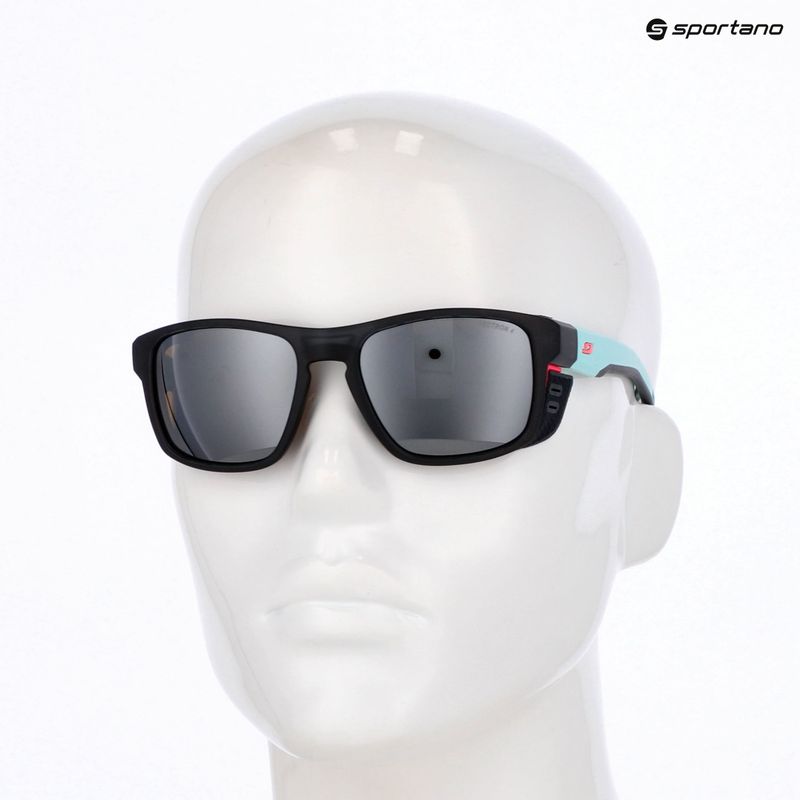 Slnečné okuliare Julbo Shield M Spectron translucent black/light blue/pink 9
