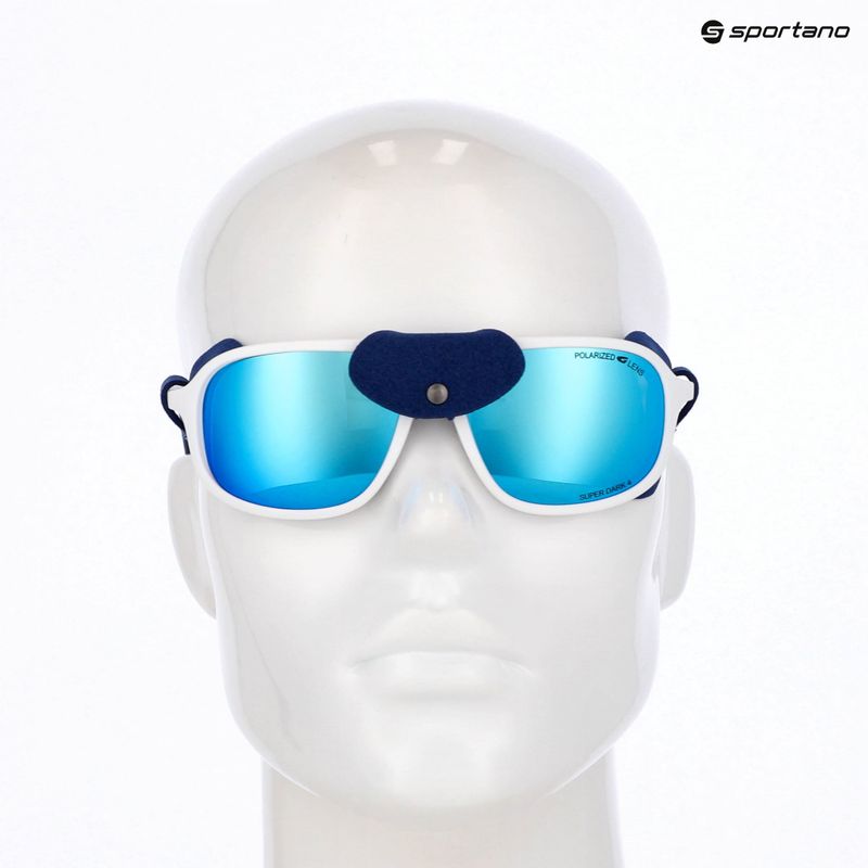 Slnečné okuliare GOG Everest matt white/navy blue 14