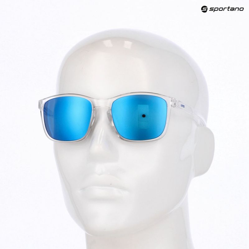 Slnečné okuliare UVEX LGL 52 clear/mirror blue 11