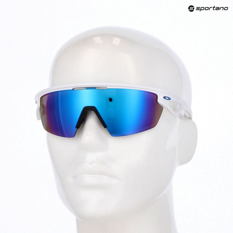 Slnečné okuliare Oakley Sphaera matte white/prizm sapphire polarized 9