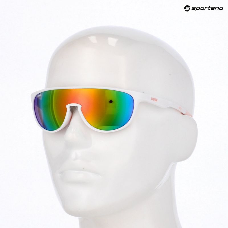 Detské slnečné okuliare Sportstyle 515 white matt/mirror pink 10