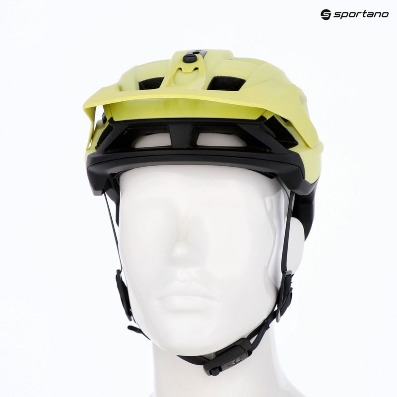 Cyklistická prilba Fox Racing Speedframe Pro Backfade lime 7