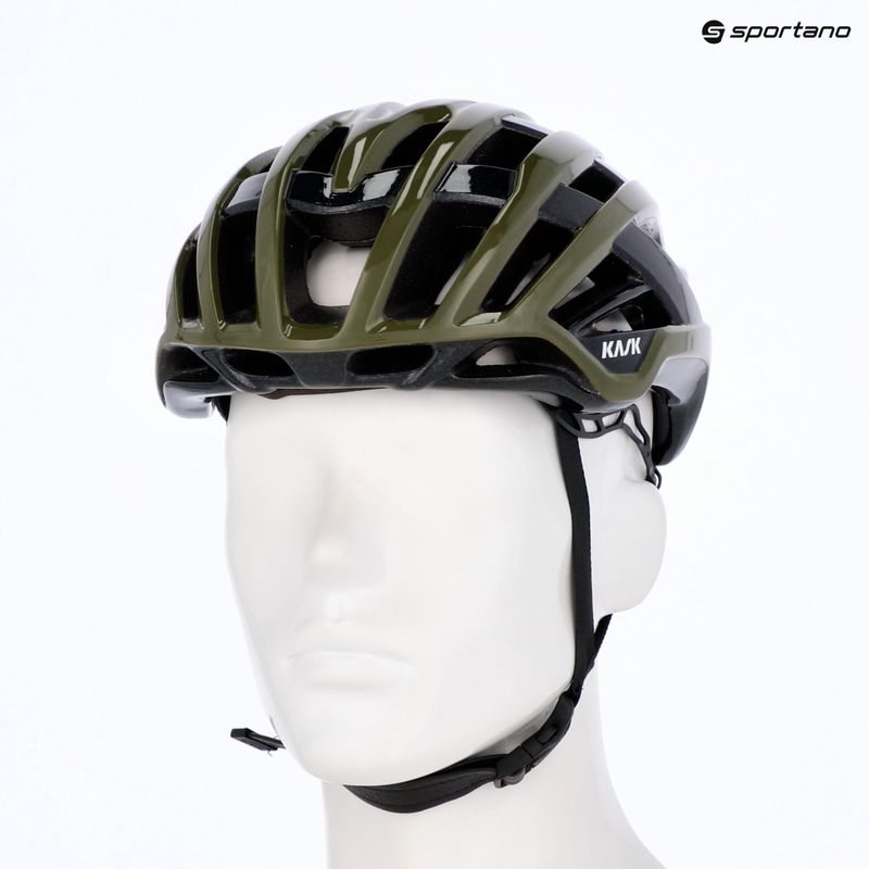 Cyklistická prilba KASK Valegro olive green 17