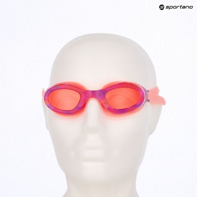Detské plavecké okuliare Speedo Futura Hydrospex Printed Jr pink lemonade chilly dye/vermillion 3