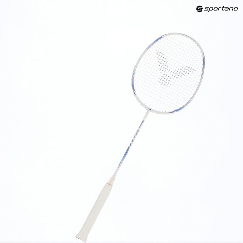 Bedmintonová raketa VICTOR DriveX 7SP AJ white/purple 5
