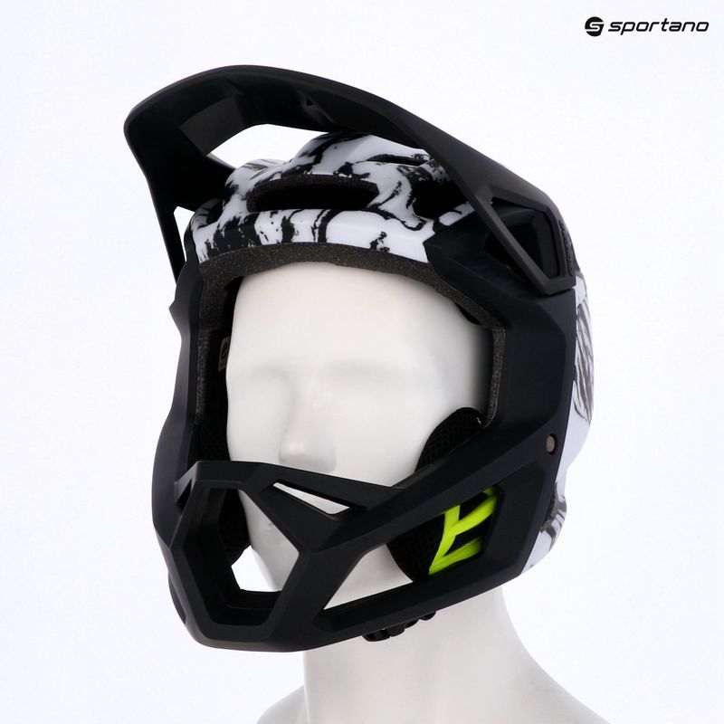 Cyklistická prilba Fox Racing Proframe Thrive white 9