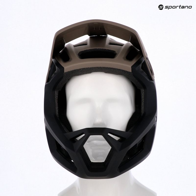 Cyklistická prilba Fox Racing Proframe Solid nut 9