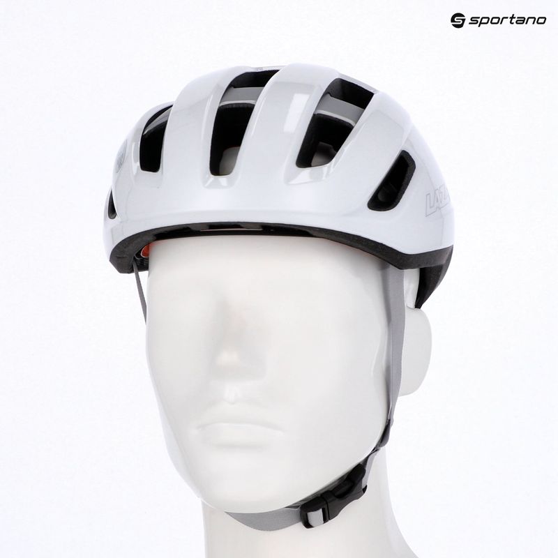 Cyklistická prilba Lazer Sphere KinetiCore white/silver 8