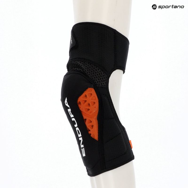 Cyklistické chrániče kolien Endura MT500 D3O Open Knee Pad čierne 10