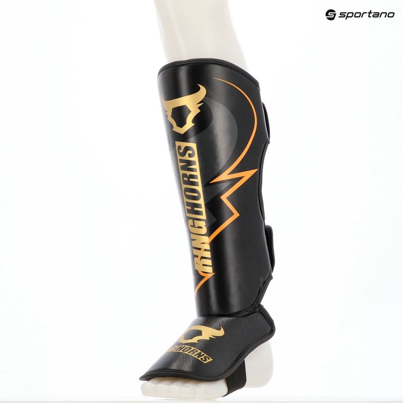 Chrániče holení a chodidiel Venum Ringhorns Charger Shin black/gold 7