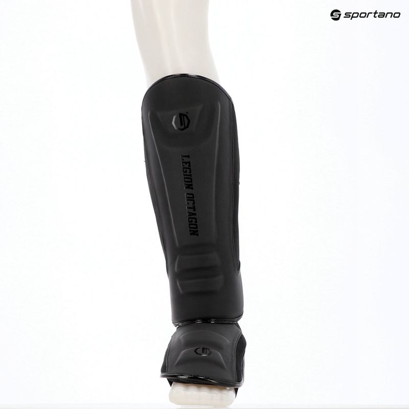 Chrániče holení a chodidiel Octagon Legion Enforcer black 12