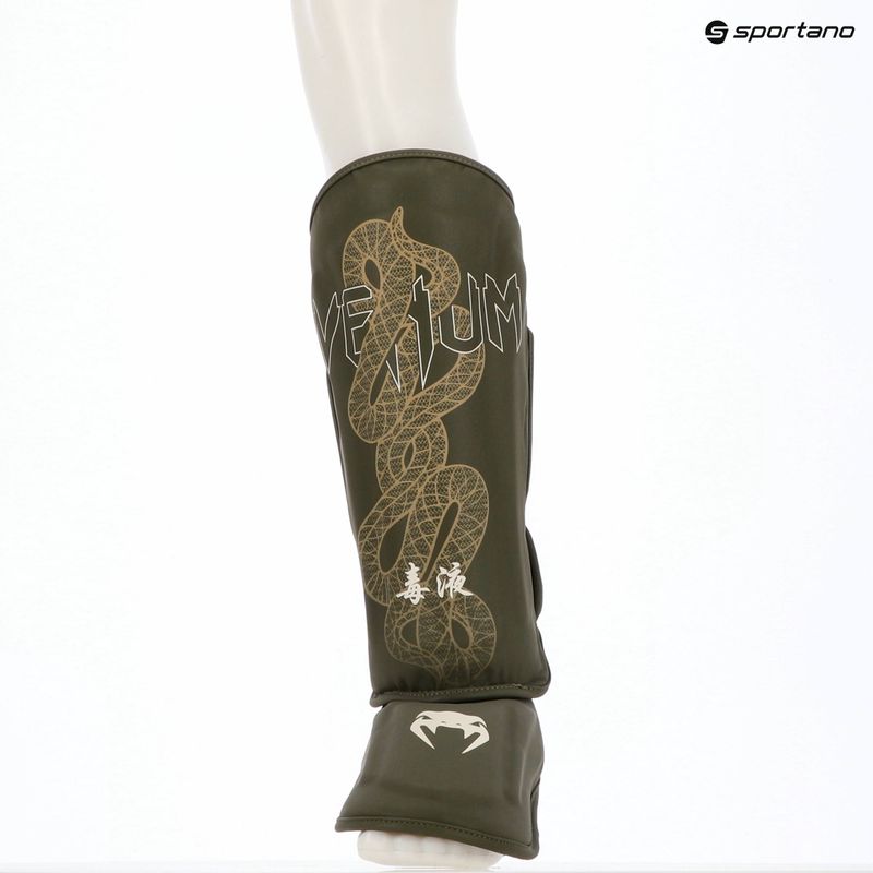 Chrániče holení a chodidiel Venum Serpenti khaki/bronze/ivory 9