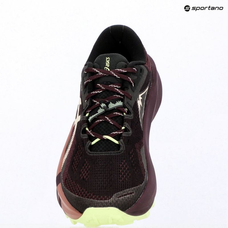 Dámske bežecké topánky ASICS Trabuco 14 black/dark aubergine 16