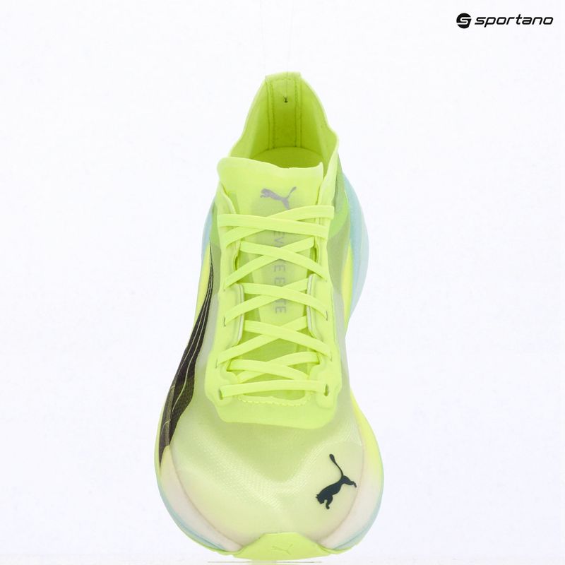 Dámske bežecké topánky PUMA Deviate Nitro Elite Racer yellow/green/blue/grey/white/black 9