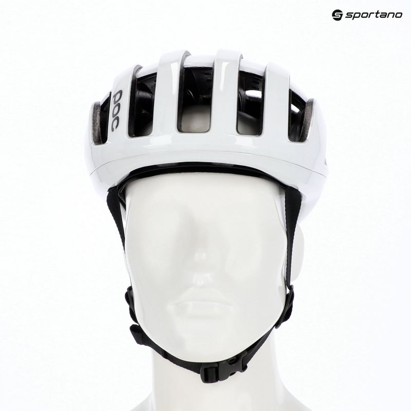Cyklistická prilba POC Cytal hydrogen white/uraniumb black matt with logo 6