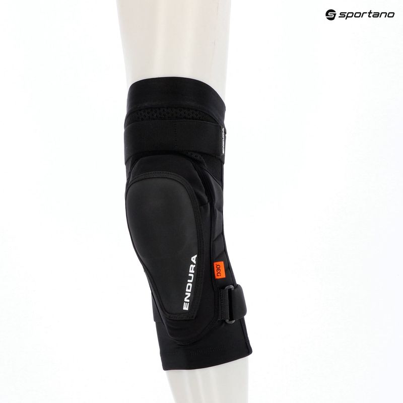 Cyklistické chrániče kolien Endura MT500 Hard Shell Knee Pad black 7