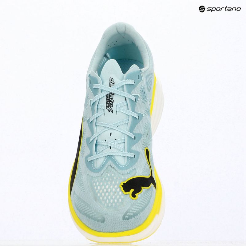 Pánske bežecké topánky Puma Deviate Nitro Elite 4 Fresh Water/Lemon Crush/Puma Black 13