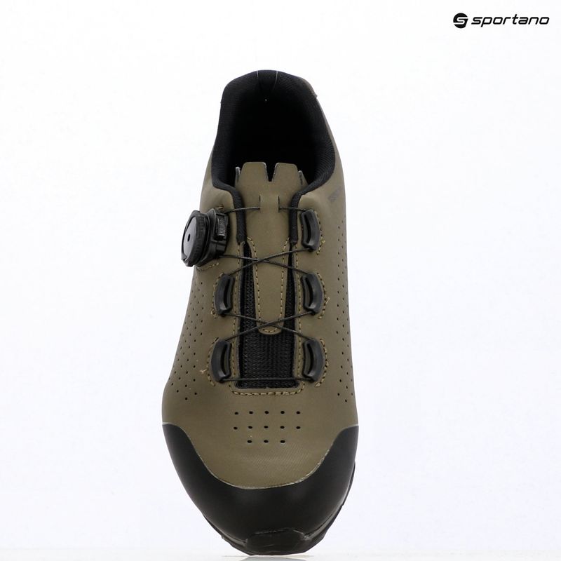 Pánske MTB cyklistické topánky Northwave Scorpius Plus green forest/black 13