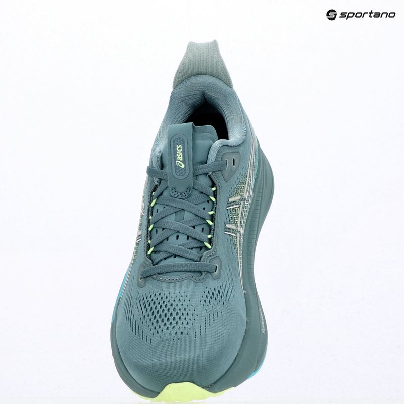 Pánske bežecké topánky ASICS Gel-Kayano 33 foggy teal/illuminate yellow 16