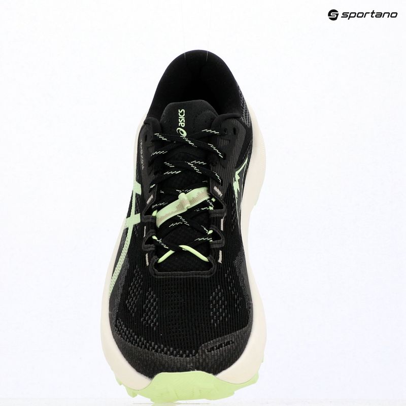 Pánske bežecké topánky Asics Trabuco 14 black/illuminate yellow 15