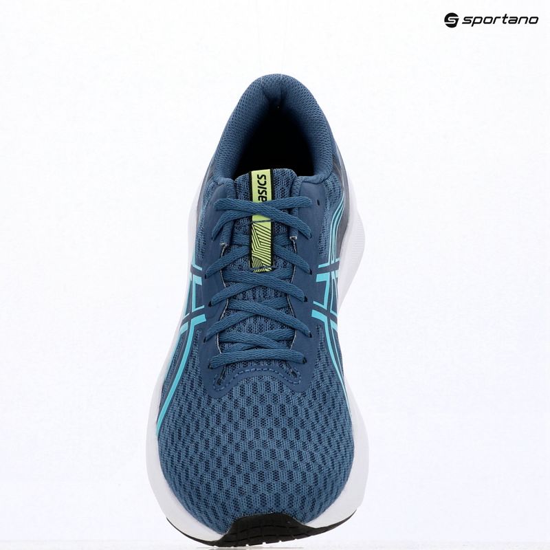 Pánske bežecké topánky ASICS Patriot 14 grand shark/energy aqua 16