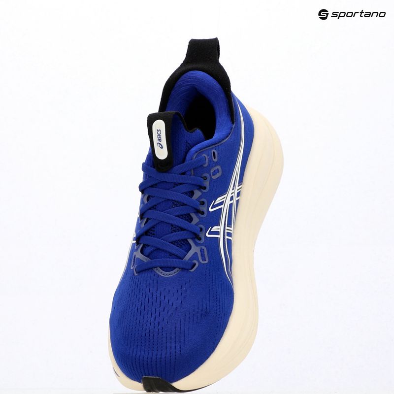 Pánske bežecké topánky ASICS Gel-Nimbus 28 prussian blue/cream 16