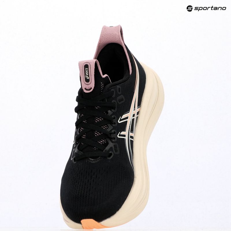 Dámske bežecké topánky ASICS Gel-Nimbus 28 black/taro purple 16