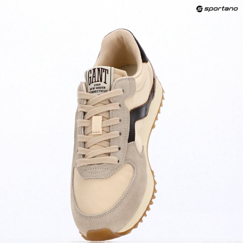 Dámske topánky GANT Beja beige/dark brown 16