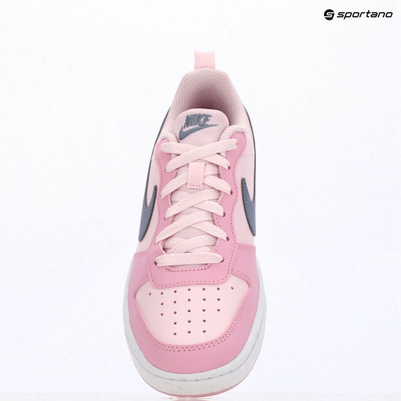 Topánky Nike Court Borough Low Recraft pink foam/pink rise/white/ashen slate 16