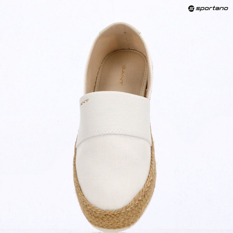 Dámske espadrilky GANT Raffiaville off white 16