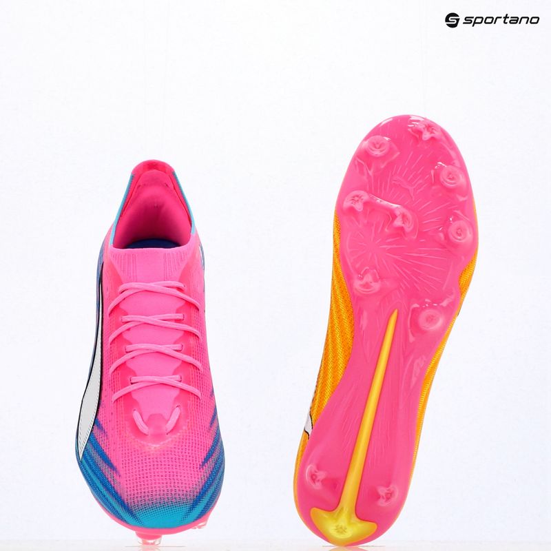 Kopačky PUMA Ultra 6 Pro FG/AG poison pink/puma wht/sunstream/bright aqua/puma blk 17
