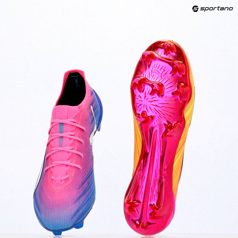 Kopačky PUMA Ultra 6 Ultimate FG poison pink/puma wht/sun stream/bright aqua/puma blk 18