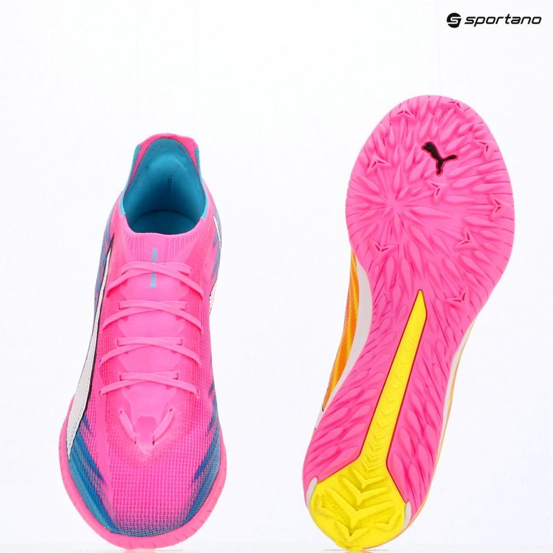 Kopačky PUMA Ultra 6 Match TT poison pink/puma wht/sun stream/bright aqua/puma blk 14
