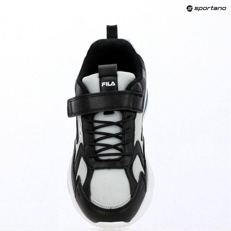 Detské topánky FILA Madrun Velcro black/posy green 16