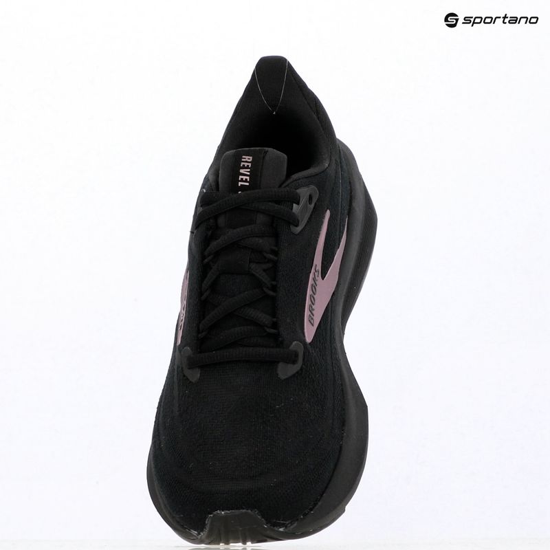 Dámske bežecké topánky Brooks Revel 9 black/black/rose gold 14