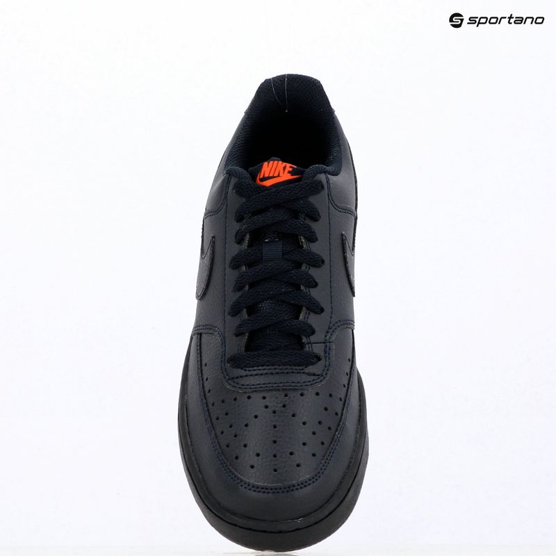Pánske topánky Nike Court Vision Low Next Nature dark obsidian/picante red/dark obsidian 14
