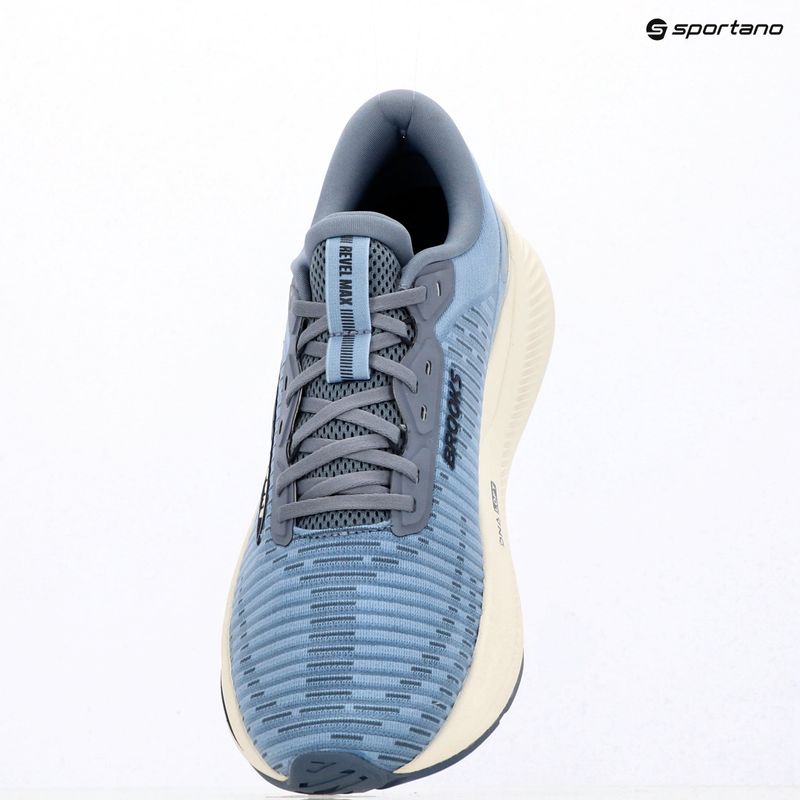 Pánske bežecké topánky Brooks Revel Max rain washed/grey/navy 15