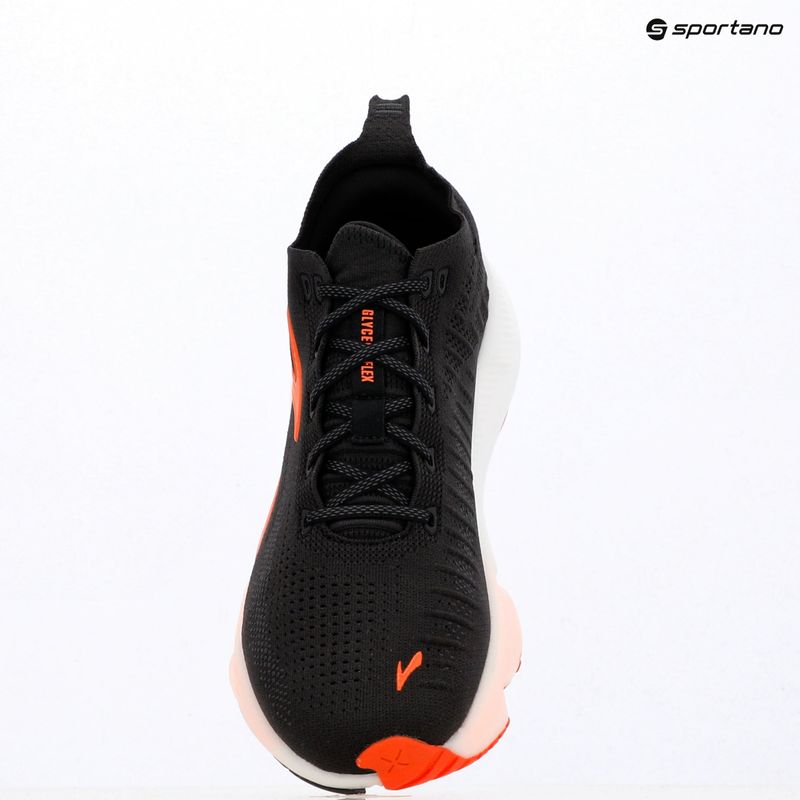 Pánske bežecké topánky Brooks Glycerin Flex black/orange 15