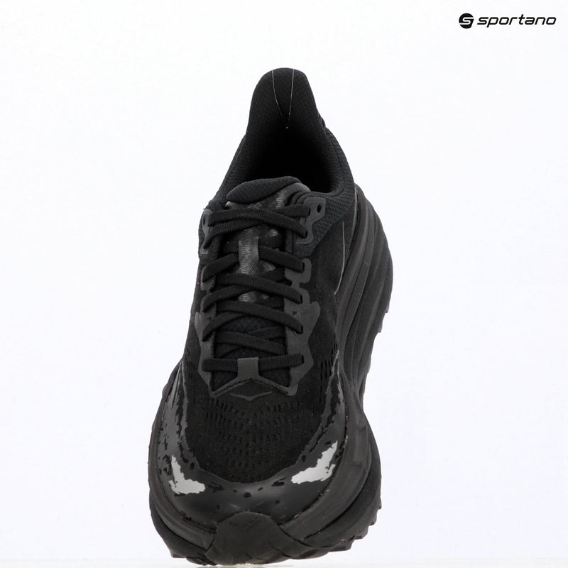 Pánske bežecké topánky HOKA Stinson 7 black/black 17