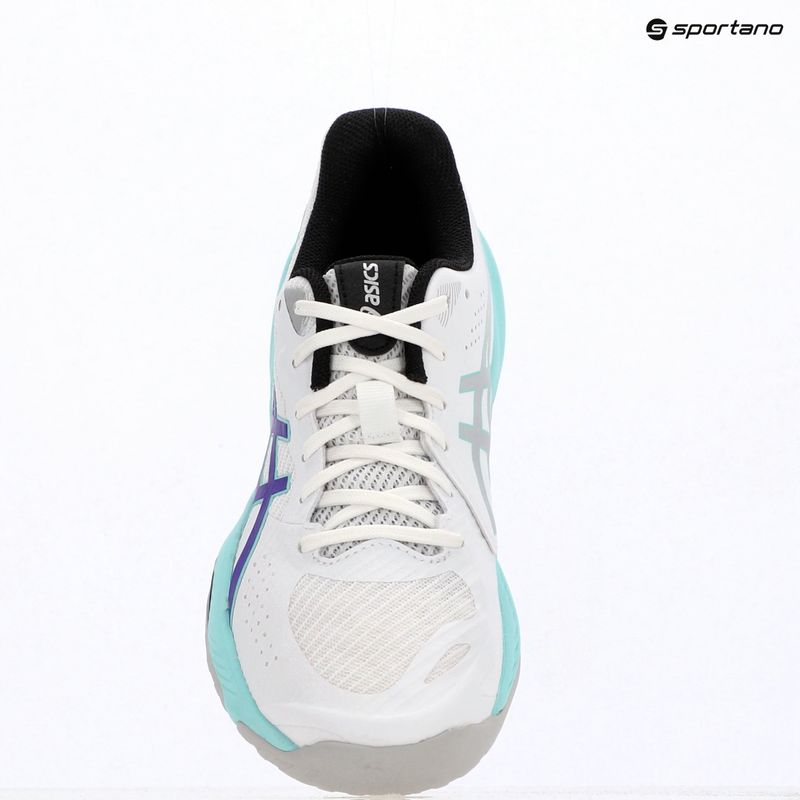 Pánske volejbalové topánky ASICS Beyond FF 2 white/radiant amethyst 9