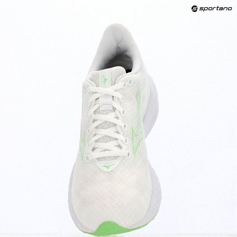 Detské bežecké topánky Mizuno Enerzy Rider Jr white/glowing apple 9