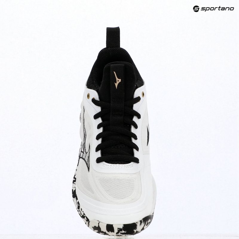 Volejbalové topánky Mizuno Wave Luminous 3 white/black/ge gold 9
