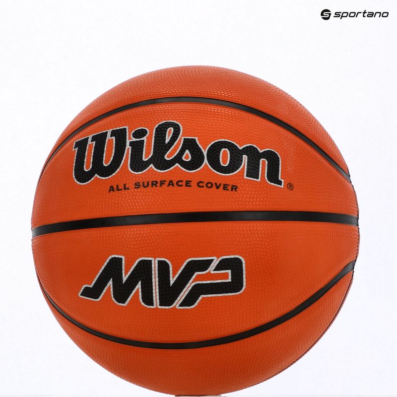 Basketbalová Lopta Wilson MVP brown veľkosť 5 3